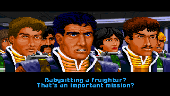 Wing Commander II: Vengeance Of The Kilrathi Screenshot 23 (PC (MS-DOS))