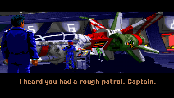 Wing Commander II: Vengeance Of The Kilrathi Screenshot 27 (PC (MS-DOS))