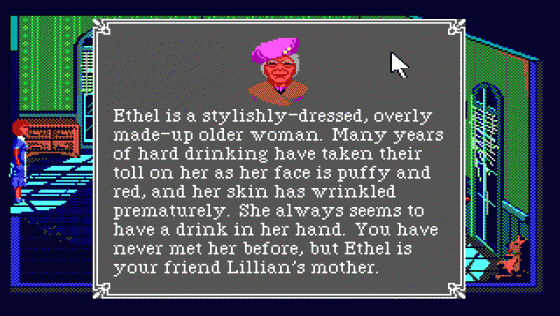 The Colonel's Bequest Screenshot 15 (PC (MS-DOS))