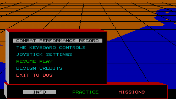 Jet Fighter: The Adventure Screenshot 14 (PC (MS-DOS))