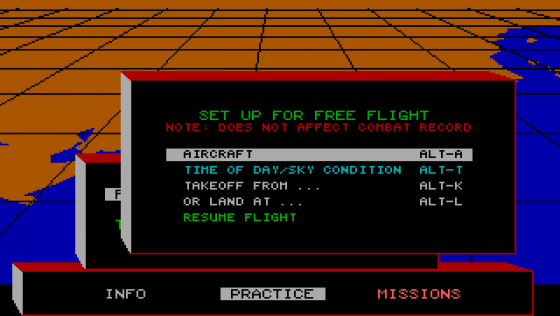 Jet Fighter: The Adventure Screenshot 20 (PC (MS-DOS))