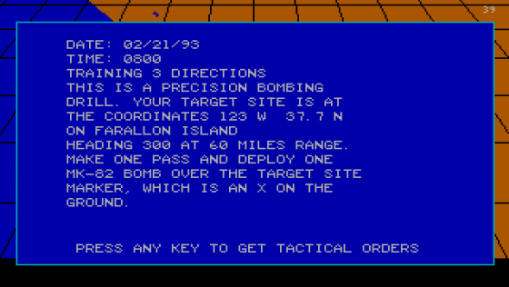 Jet Fighter: The Adventure Screenshot 28 (PC (MS-DOS))