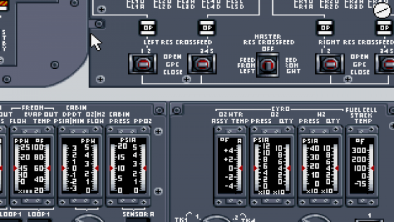 Shuttle: The Space Flight Simulator Screenshot 8 (PC (MS-DOS))