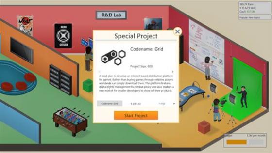 Game Dev Tycoon Screenshot 1 (PC (Steam))