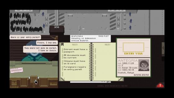 Papers, Please Screenshot 7 (PC (Windows))