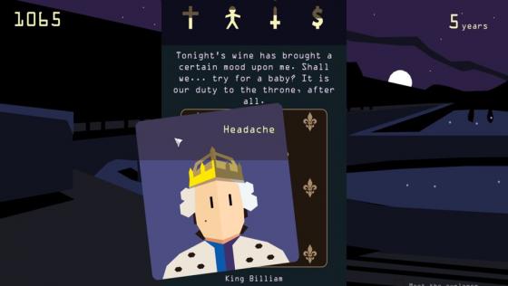 Reigns: Her Majesty Screenshot 1 (PC (Windows))