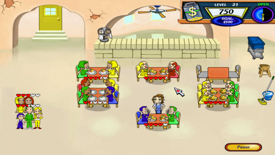 Diner Dash 2: Restaurant Rescue Screenshot 11 (PC (Windows))