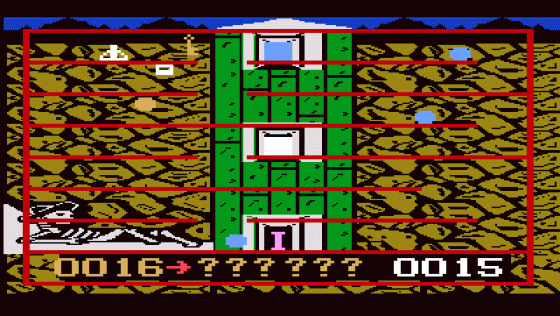 Pickaxe Pete Screenshot 1 (Philips Videopac)