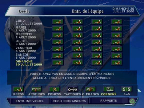 Alex Ferguson's Player Manager 2001 Screenshot 9 (PlayStation (EU Version))