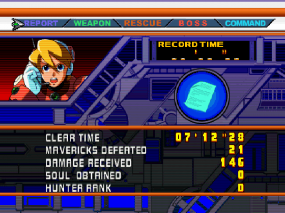 Mega Man X6 Screenshot 15 (PlayStation (EU Version))