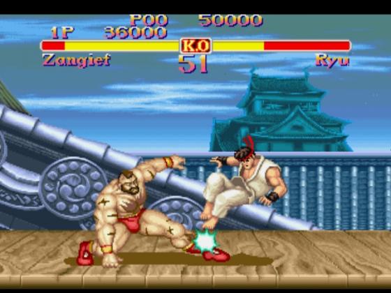 Street Fighter Collection Screenshot 12 (PlayStation (EU Version))