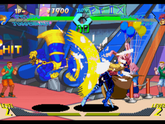 X-Men Vs. Street Fighter Screenshot 5 (PlayStation (EU Version))