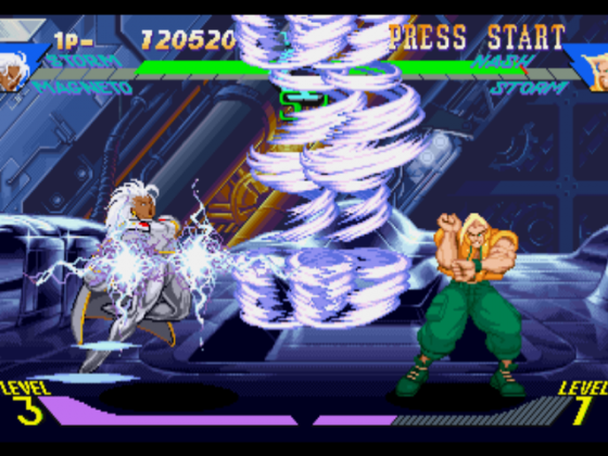 X-Men Vs. Street Fighter Screenshot 8 (PlayStation (EU Version))