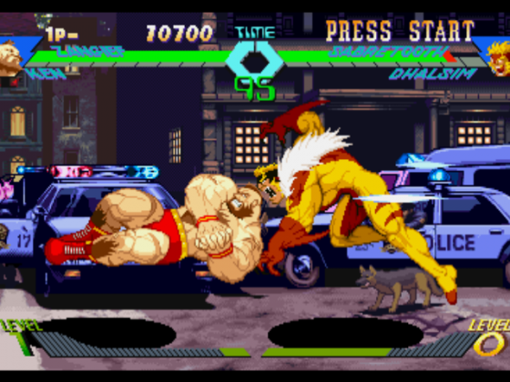 X-Men Vs. Street Fighter Screenshot 10 (PlayStation (EU Version))