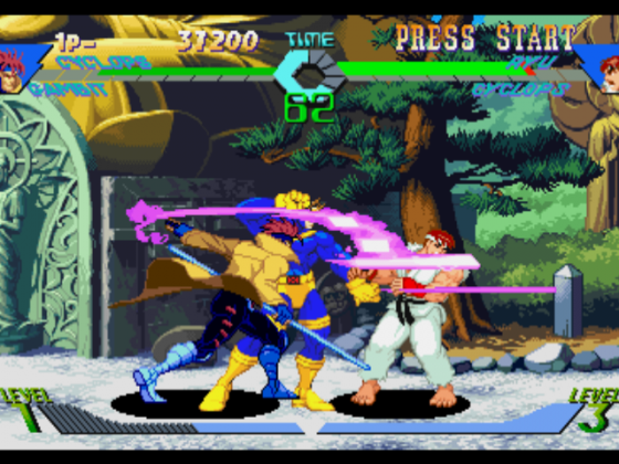 X-Men Vs. Street Fighter Screenshot 12 (PlayStation (EU Version))