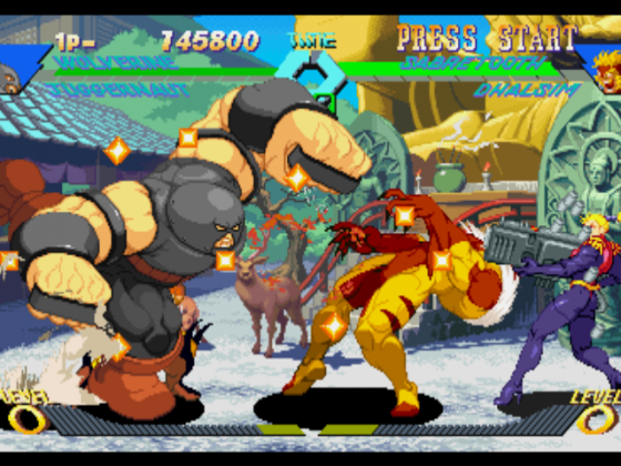 X-Men Vs. Street Fighter Screenshot 26 (PlayStation (EU Version))