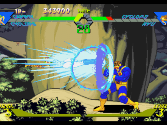 X-Men Vs. Street Fighter Screenshot 32 (PlayStation (EU Version))