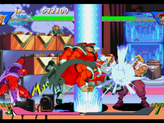 X-Men Vs. Street Fighter Screenshot 37 (PlayStation (EU Version))