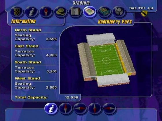 LMA Manager Screenshot 6 (PlayStation (EU Version))