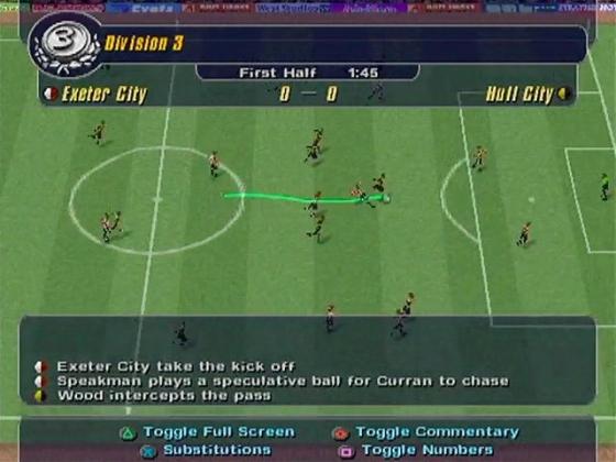 LMA Manager Screenshot 8 (PlayStation (EU Version))