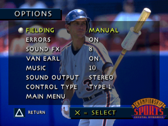 3D Baseball: The Majors Screenshot 5 (PlayStation (JP Version))