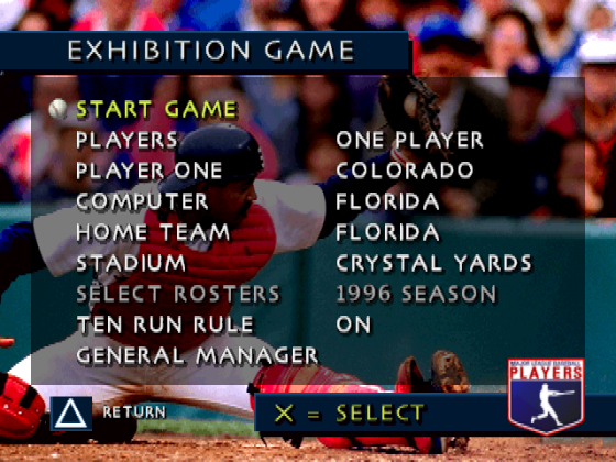 3D Baseball: The Majors Screenshot 26 (PlayStation (JP Version))