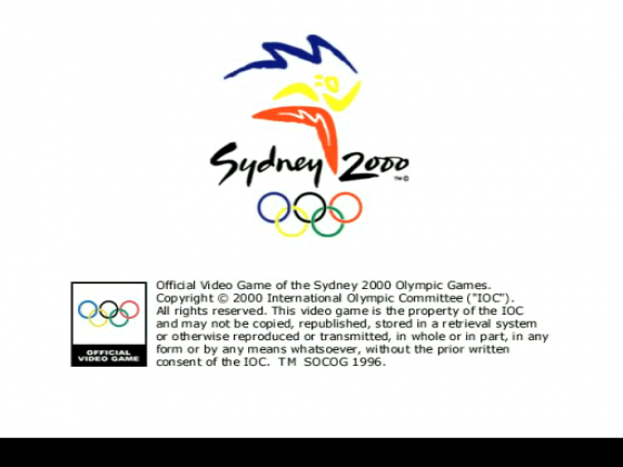 Sydney 2000 Screenshot 2 (PlayStation (US Version))