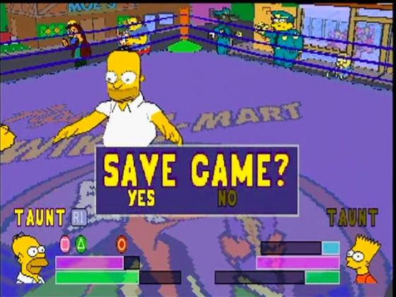 The Simpsons Wrestling Screenshot 5 (PlayStation (EU Version))