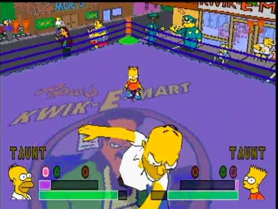 The Simpsons Wrestling Screenshot 6 (PlayStation (EU Version))