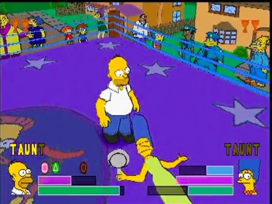 The Simpsons Wrestling Screenshot 7 (PlayStation (EU Version))