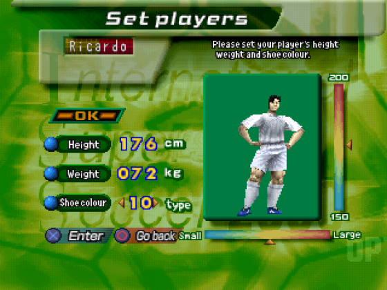 International Superstar Soccer Screenshot 11 (PlayStation (EU Version))