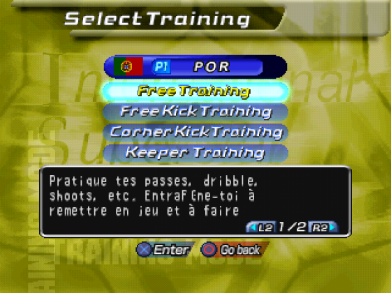 International Superstar Soccer Screenshot 13 (PlayStation (EU Version))