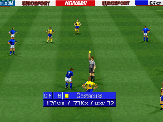 International Superstar Soccer Pro 98 Screenshot 13 (PlayStation (EU Version))