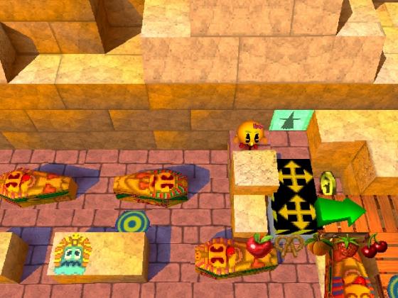 Ms. Pac-Man Maze Madness Screenshot 8 (PlayStation (EU Version))