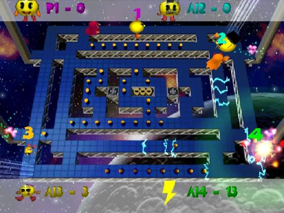 Ms. Pac-Man Maze Madness Screenshot 25 (PlayStation (EU Version))