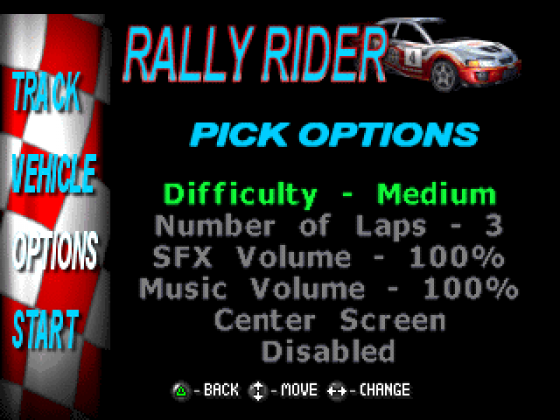 5 Star Racing Screenshot 6 (PlayStation (EU Version))