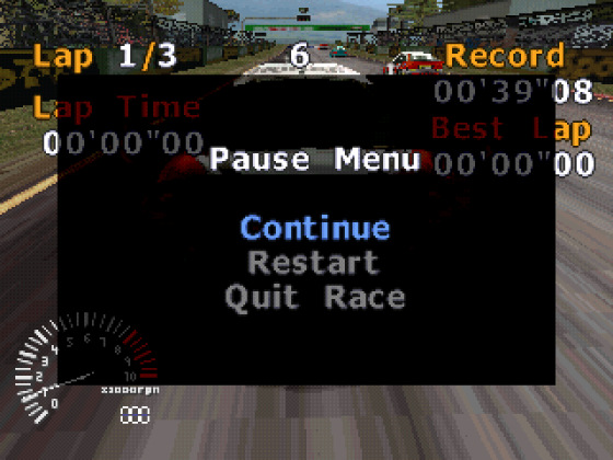 5 Star Racing Screenshot 8 (PlayStation (EU Version))