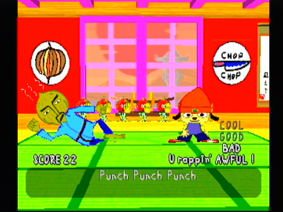 PaRappa the Rapper Screenshot 7 (PlayStation (EU Version))