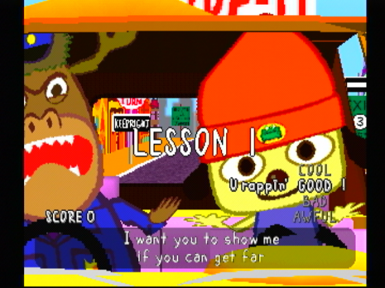 PaRappa the Rapper Screenshot 11 (PlayStation (EU Version))