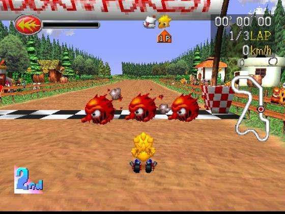 Chocobo Racing Screenshot 5 (PlayStation (EU Version))