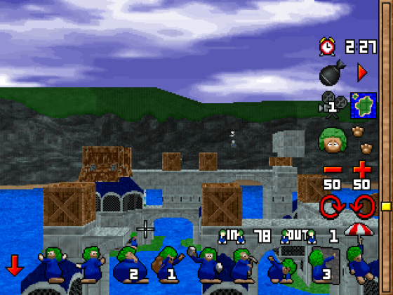 3D Lemmings Screenshot 14 (PlayStation (JP Version))