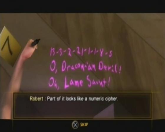 The Da Vinci Code Screenshot 6 (PlayStation 2 (US Version))