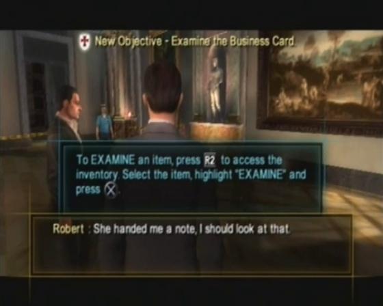 The Da Vinci Code Screenshot 9 (PlayStation 2 (US Version))