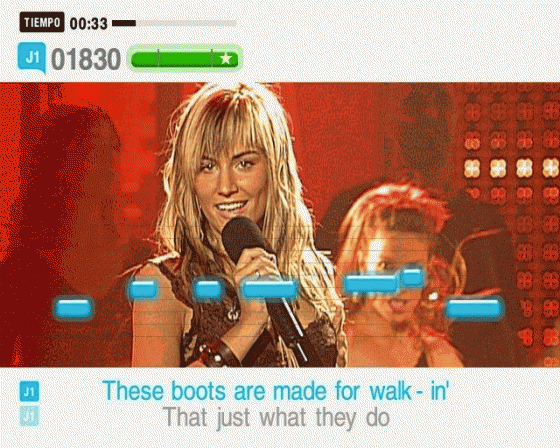 Singstar Operacion Triunfo Screenshot 8 (PlayStation 2 (EU Version))