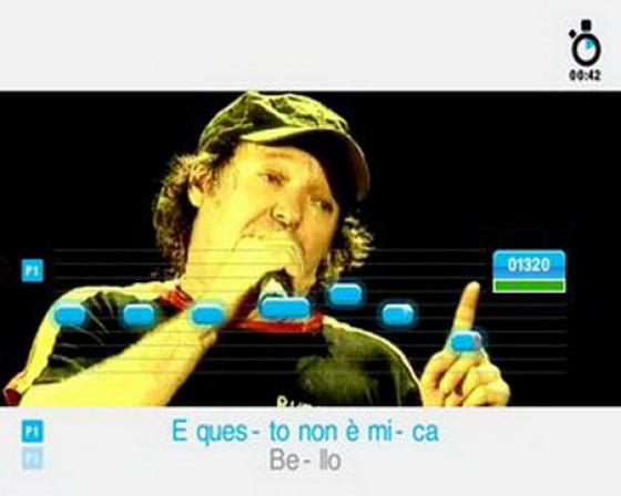 Singstar Vasco Screenshot