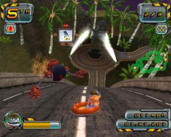 Crazy Frog Racer Screenshot 1 (PlayStation 2 (EU Version))