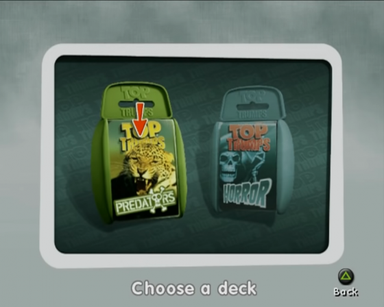 Top Trumps: Horror & Predators Screenshot 8 (PlayStation 2 (EU Version))