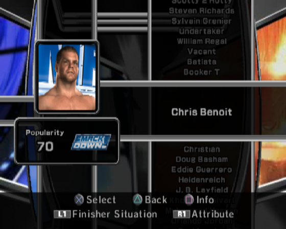 WWE SmackDown Vs. Raw 2006 Screenshot 15 (PlayStation 2 (US Version))