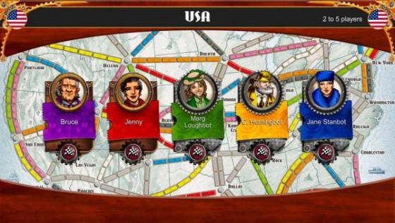 Ticket To Ride: First Class Pack Screenshot 1 (PlayStation 4 (US Version))
