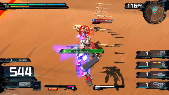 Gundam Extreme Vs. Maxi Boost On